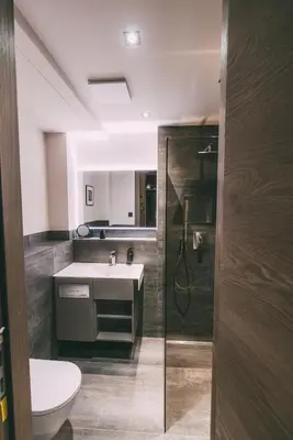 Ein Badezimmer in der Unterkunft LIVALPIN Comfort