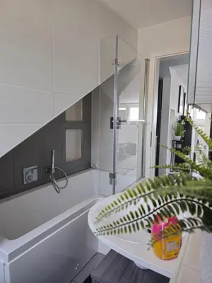 Grundriss der Unterkunft 1,5 Zimmer Ferienwohnung Apartment in ruhiger Lage stadtnah Neu in Brunnthal