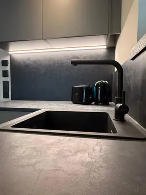Küche/Küchenzeile in der Unterkunft LIVALPIN Alittlecosy