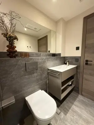 Ein Badezimmer in der Unterkunft LIVALPIN Alittlecosy