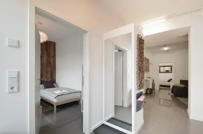 Ein Bett oder Betten in einem Zimmer der Unterkunft City-Jungle ARTcommodation