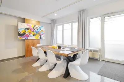 TV/Unterhaltungsangebot in der Unterkunft City-Jungle ARTcommodation