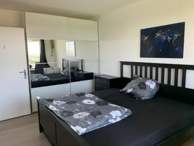 Ein Bett oder Betten in einem Zimmer der Unterkunft 3 South WG