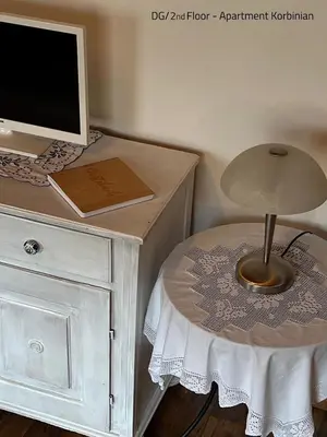 TV/Unterhaltungsangebot in der Unterkunft Ferienwohnung Barbara