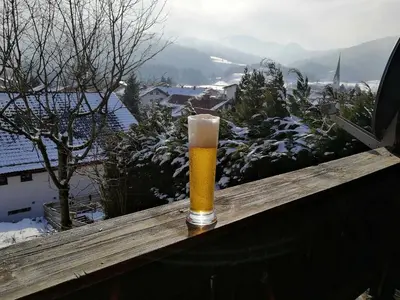 Naturlandschaft in der Nähe des Chalets