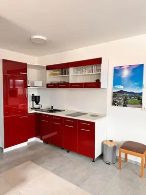Küche/Küchenzeile in der Unterkunft Casa Ramona Ferienwohnung