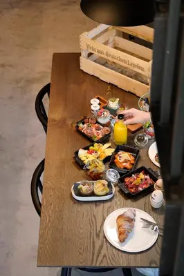 Essen im Hotel oder in der Nähe