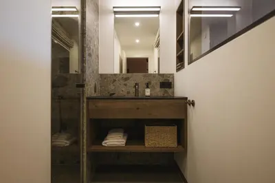 Ein Badezimmer in der Unterkunft Agrad Chalets