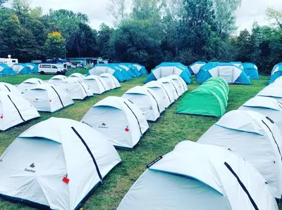 Grundriss der Unterkunft Løst Souls Oktoberfest Campsite