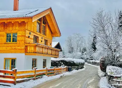 Ferienwohnung 'Breitenstein' am Schliersee im Winter