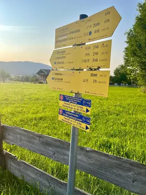Naturlandschaft in der Nähe der Ferienwohnung