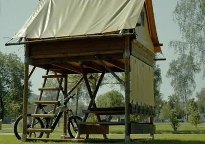 Grundriss der Unterkunft AZUR Waldcamping Auwaldsee