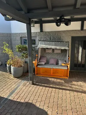 Ein Balkon oder eine Terrasse in der Unterkunft Alexanders Mountain Loft