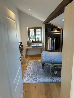Ein Bett oder Betten in einem Zimmer der Unterkunft Alexanders Mountain Loft