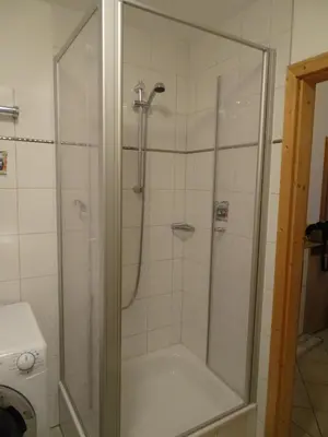 Ein Badezimmer in der Unterkunft Ferienwohnung Lindenhof