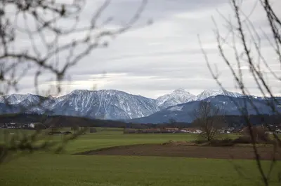 Naturlandschaft in der Nähe der Ferienwohnung