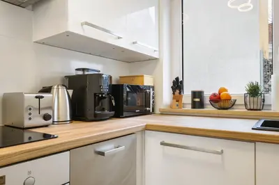 Grundriss der Unterkunft cruwzo I Modern Centrally Located Apartment with Parking