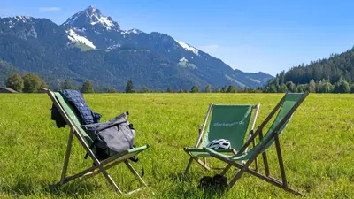 Naturlandschaft in der Nähe des Hostels