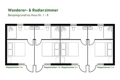 Grundriss der Unterkunft Wendelstein Mountain Camp
