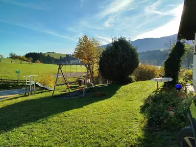Naturlandschaft in der Nähe des Bauernhofs