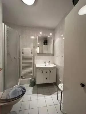Ein Badezimmer in der Unterkunft Ferienwohnung Valentin inklusive Königscard
