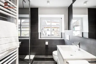 Ein Badezimmer in der Unterkunft Altstadt Apartments