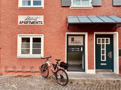 Radfahren an der Unterkunft Altstadt Apartments oder in der Nähe