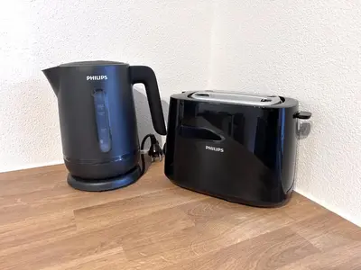 Grundriss der Unterkunft Ferienwohnung Goltan - Zentral - Küche - WIFI