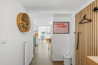 Grundriss der Unterkunft Ferienwohnung Goltan - Zentral - Küche - WIFI