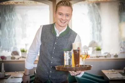Getränke in der Unterkunft Hotel & Gasthof Wagner