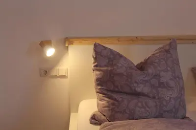 Ein Sitzbereich in der Unterkunft tiefkar8 