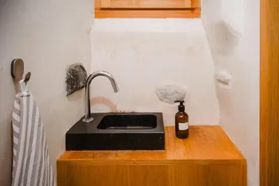 Küche/Küchenzeile in der Unterkunft Historisches Cottage in der Altstadt - für 6 Gäste
