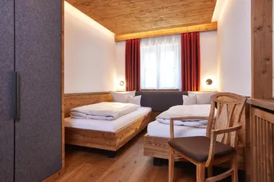 Ein Bett oder Betten in einem Zimmer der Unterkunft Appartements Christiane Knöpfle
