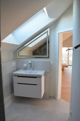 Ein Badezimmer in der Unterkunft Ammersee Loft
