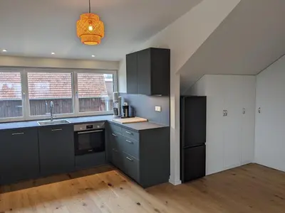 Küche/Küchenzeile in der Unterkunft Ammersee Loft