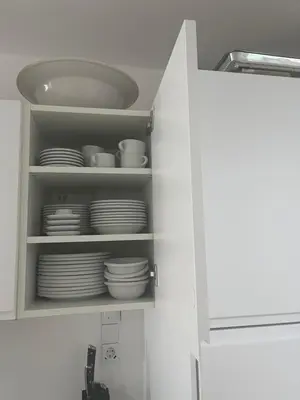 Küche/Küchenzeile in der Unterkunft Studio Starnberg