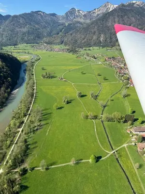 Naturlandschaft in der Nähe der Ferienwohnung