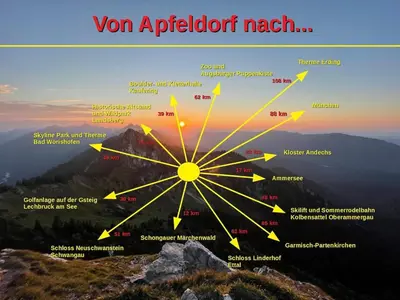 Grundriss der Unterkunft Ferienwohnung im Alpenvorland am Lech