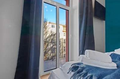 Ein Bett oder Betten in einem Zimmer der Unterkunft Flatista Homes - Luise
