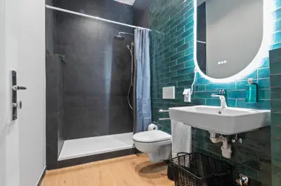 Ein Badezimmer in der Unterkunft Flatista Homes - Luise