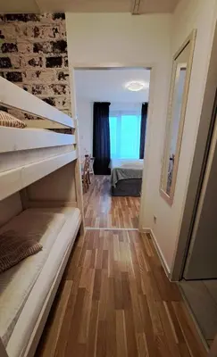 Ein Bett oder Betten in einem Zimmer der Unterkunft Vilnius Apart Suite