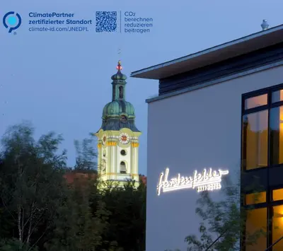 Das Gebäude in dem sich das Hotel befindet