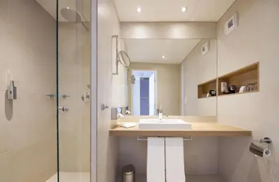 Ein Badezimmer in der Unterkunft Fürstenfelder Hotel