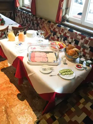 Essen in der Pension oder in der Nähe