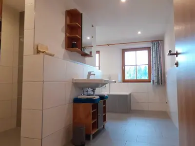 Küche/Küchenzeile in der Unterkunft Ferienwohnung Andre