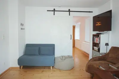 TV/Unterhaltungsangebot in der Unterkunft Alpen Lounge Leitzachtal - große urige Wohnung mit Dachterasse und Bergblick