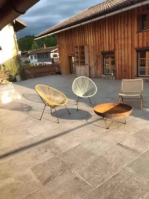 Grundriss der Unterkunft Alpen Lounge Leitzachtal - große urige Wohnung mit Dachterasse und Bergblick