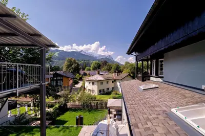 Ein Balkon oder eine Terrasse in der Unterkunft Alpin Kanker Suites 1
