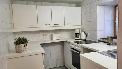 Grundriss der Unterkunft Grosse Wohnung mit Garten und Bergblick