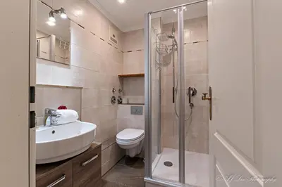Ein Badezimmer in der Unterkunft Fewo Strasser